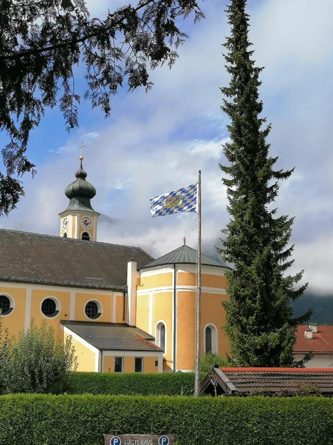 Gaestehaus Poeppl Unterwössen Buitenkant foto